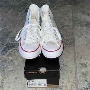 Never been worn before converse high tops